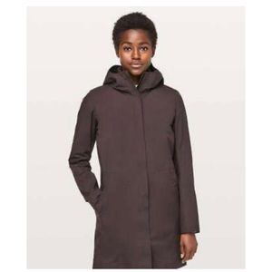 Lululemon women’s Rain Haven jacket insulated Pelt